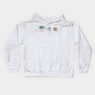 Cottage Sweet Cottage Kids Hoodie